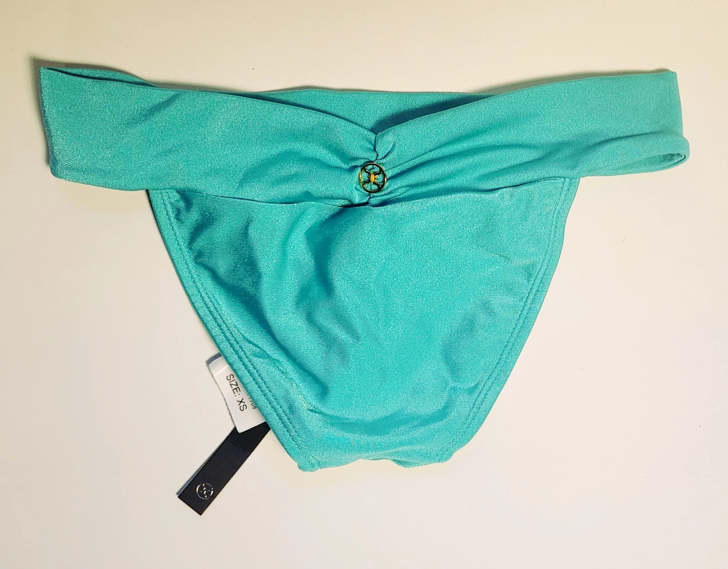 VIX Paula Hermanny Bikini Bottoms - Aqua - Size XS - photo 2