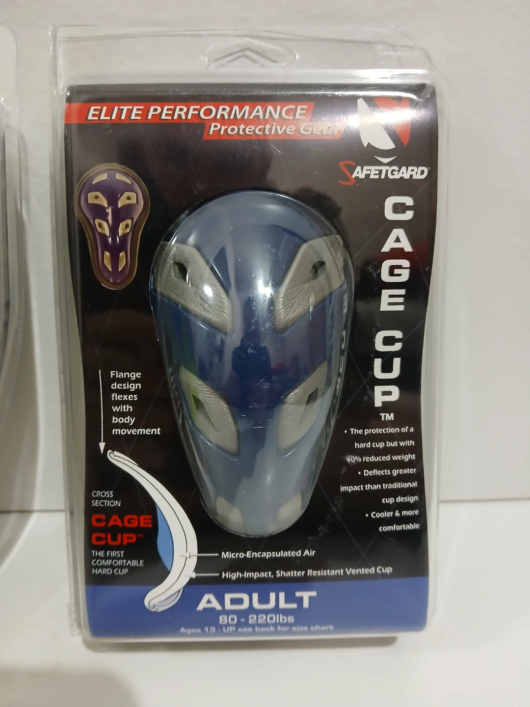 SafetGard Elite Performance Cage Cup Adult Protective Gear - photo 5