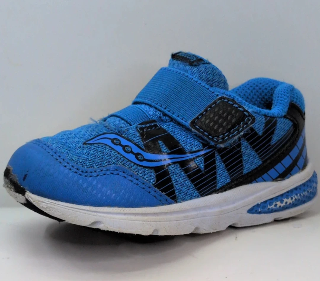 Saucony Baby Ride Pro Running Shoes - Blue - Size 6M - photo 4