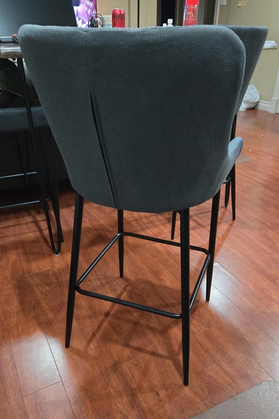 Grey Counter Height Chairs - photo 2