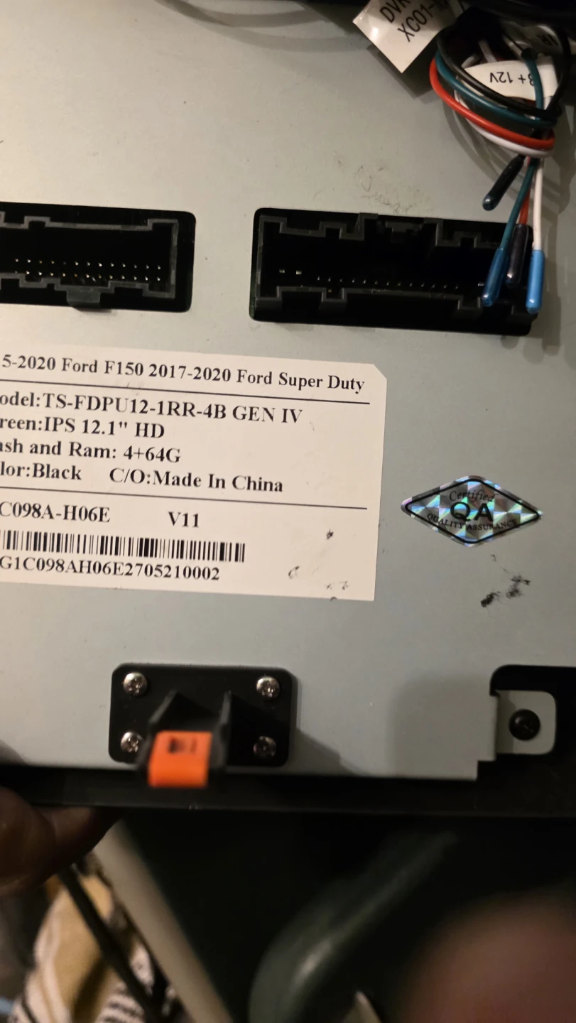 LinksWell TS-FDP12-1RR-4B 12.1" Ford F150/Super Duty Radio