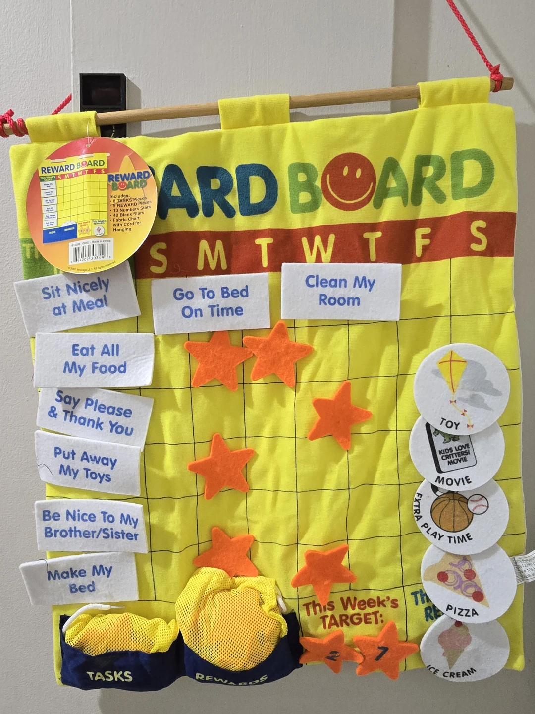 Reward Board with Tasks and Rewards