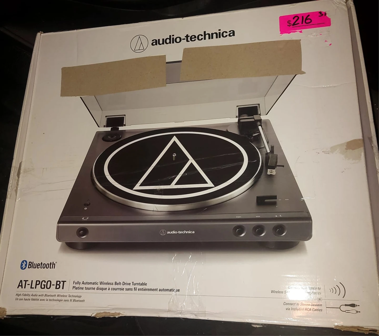 Audio-Technica AT-LP60-BT Turntable