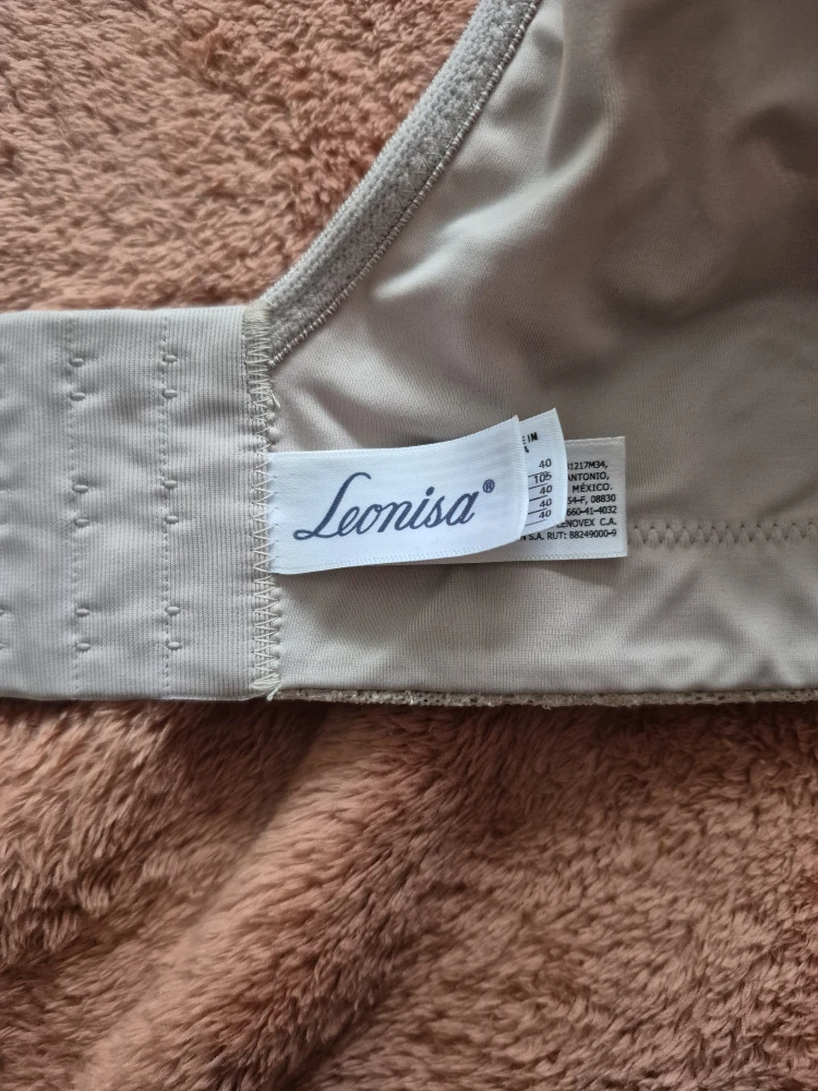 Leonisa Bra Beige Size 40DD 🏆 - photo 3