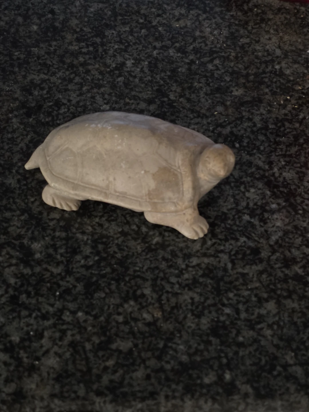 Stone Turtle Figurine