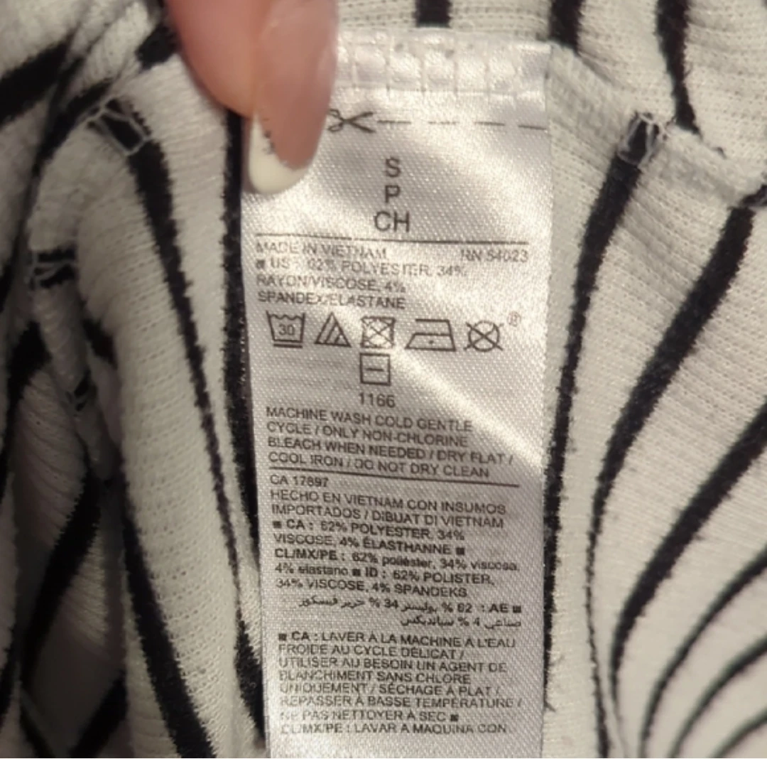 Old Navy Striped Long Sleeve Henley Shirt - Size S - photo 4