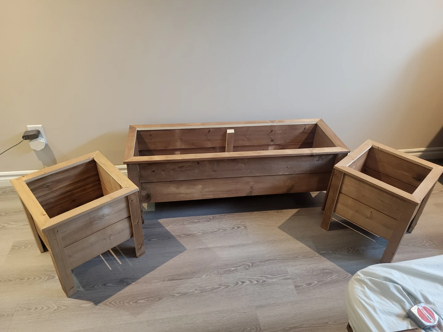 Pre Season Sale! Wooden Planter Box Set