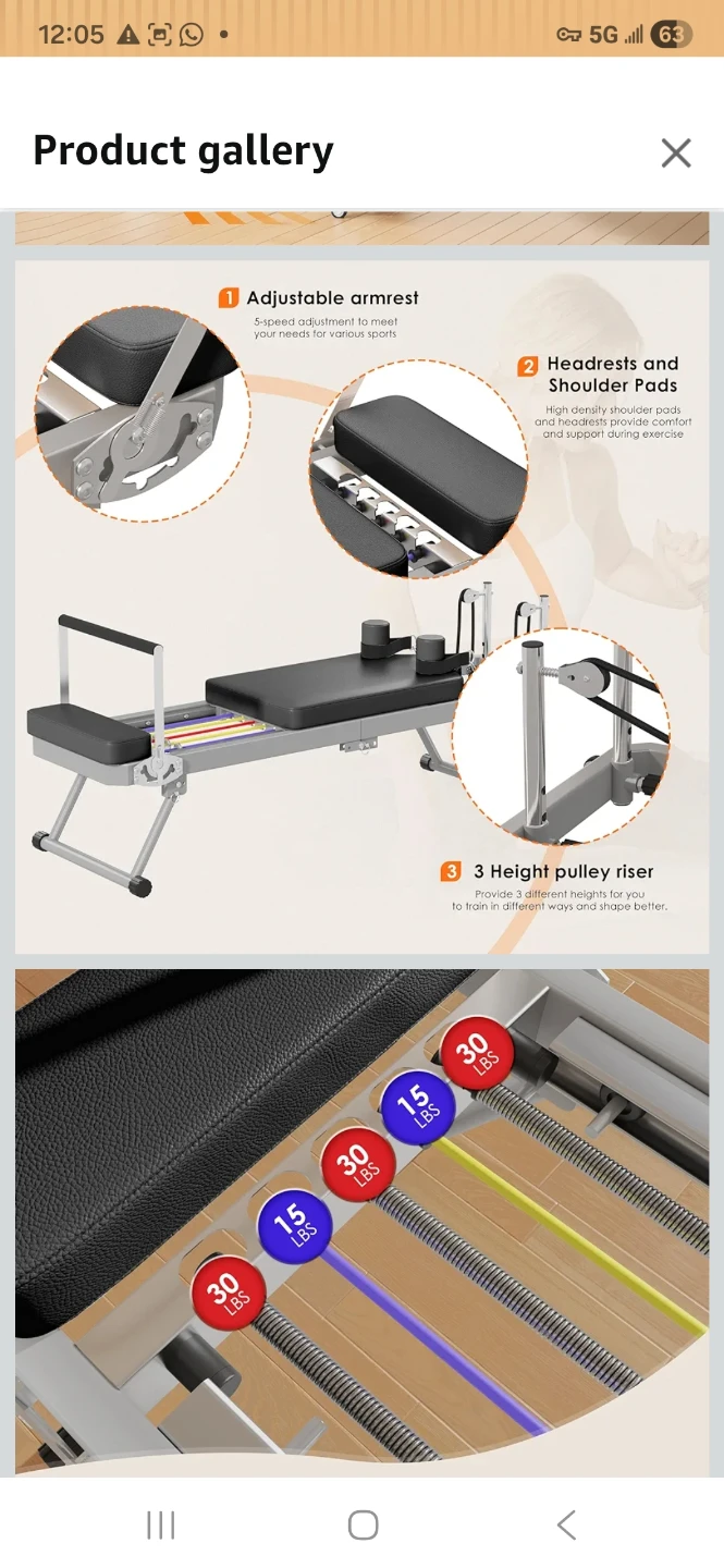 Pilate Reformer Machine - photo 2