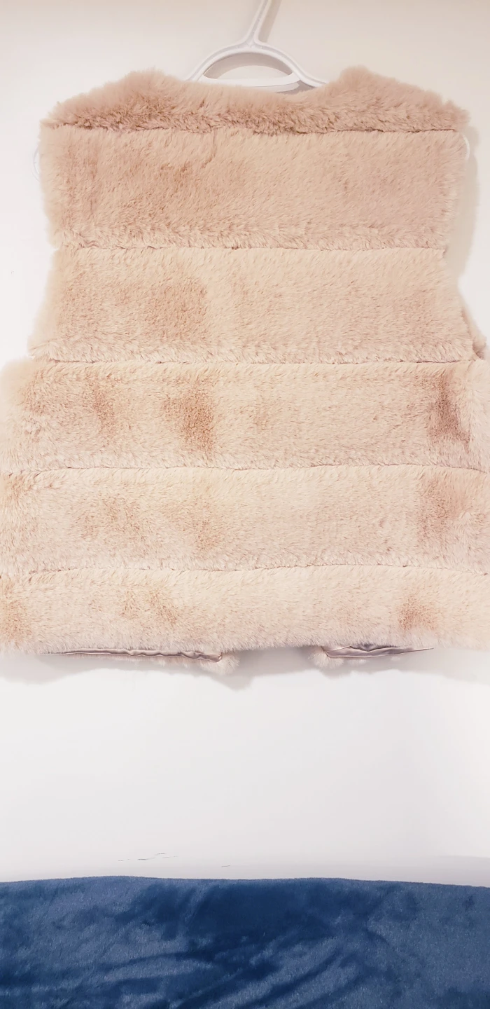 Rachel Zoe Faux Fur Vest - S/M - photo 3