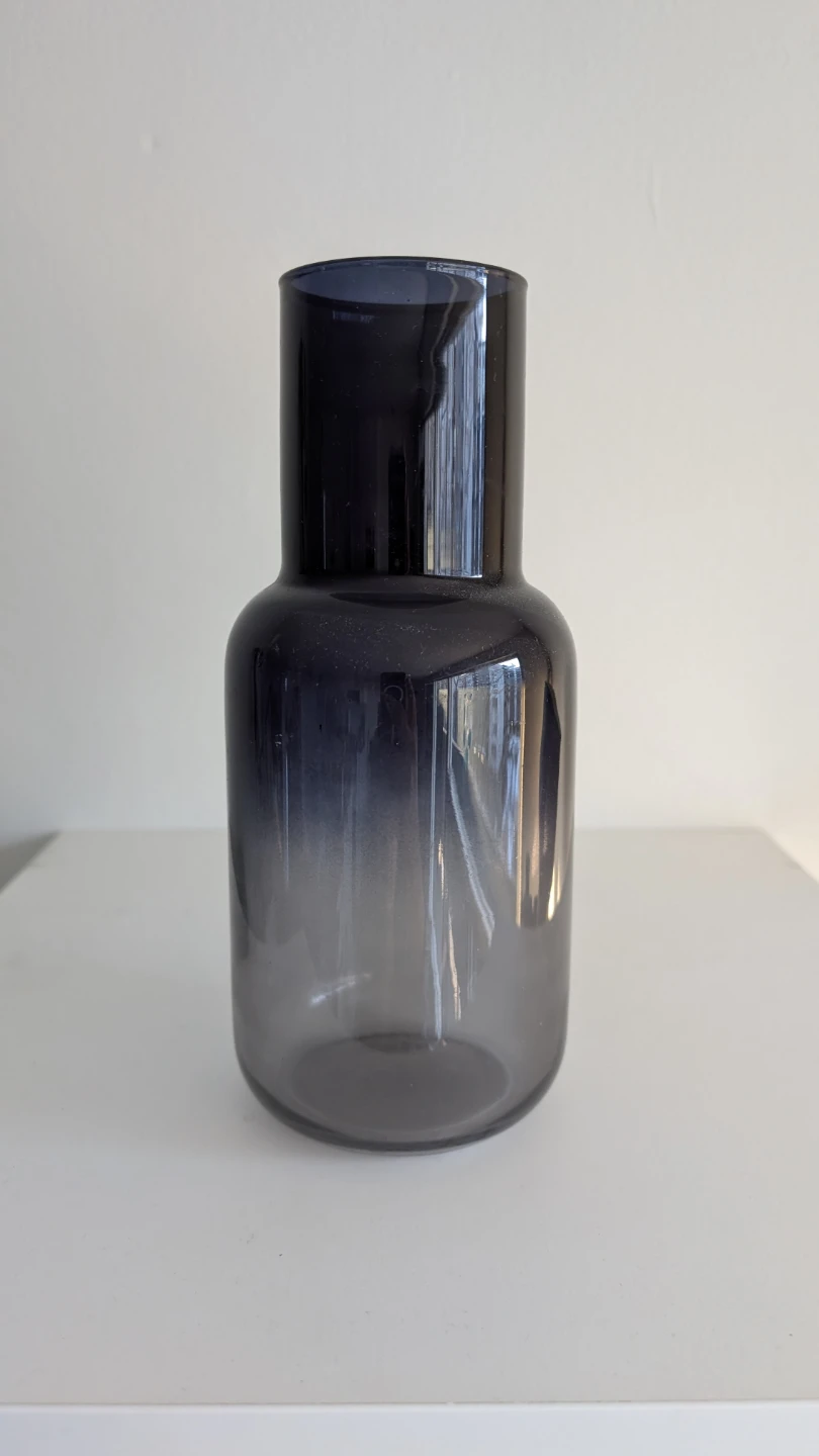 Smoked Glass Vase (IKEA)