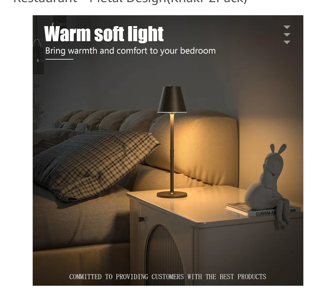 Portable LED Table Lamp  Timjorman. - USB-C Charging - photo 2