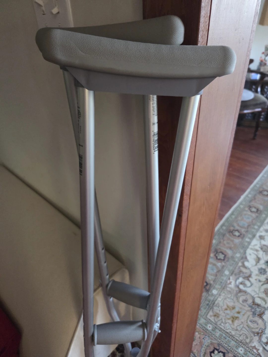 Pair of Adjustable Crutches