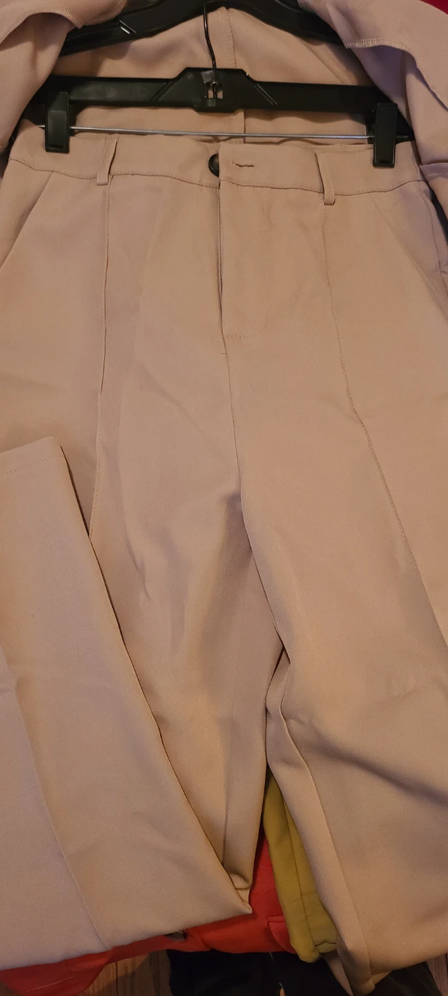 SHEIN Beige Blazer and Pants Set - Size s/4