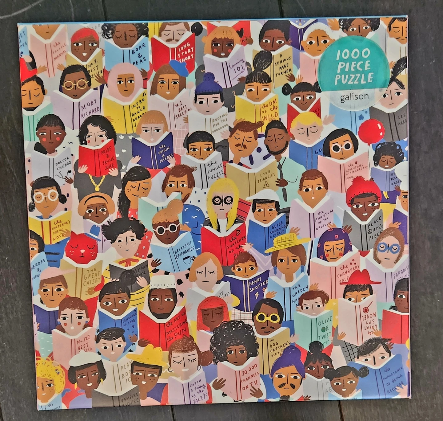 🏆 Book Club 🏆 1000 Piece Puzzle by Carolyn Suzuki