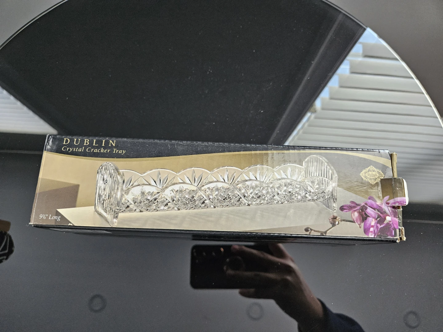 Dublin Crystal Cracker Tray - photo 2