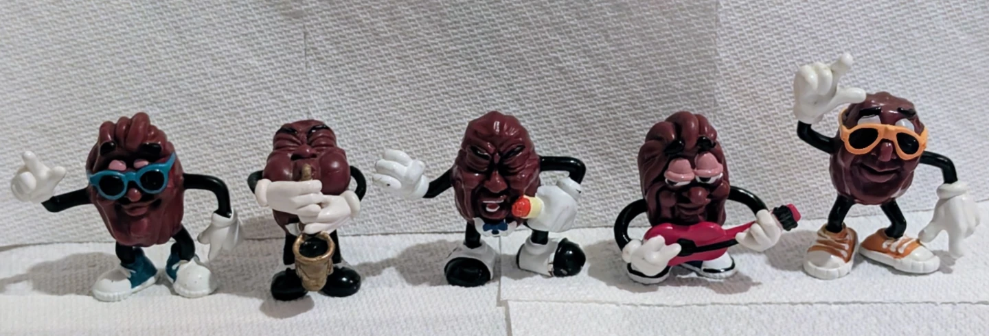 Vintage California Raisins Figurines - photo 3