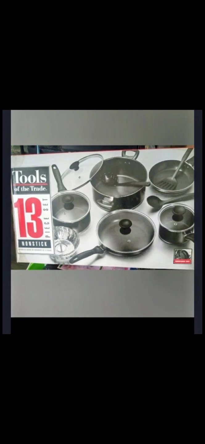 Tools of the Trade 13 Piece Nonstick Cookware Set