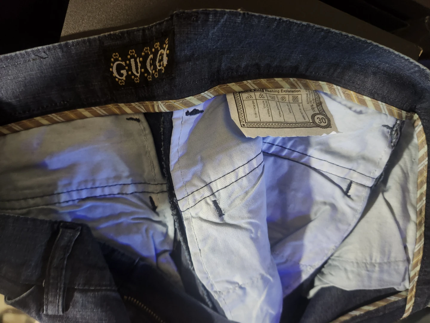 GUCCI FASHION Denim Jeans - Size 30 - photo 2