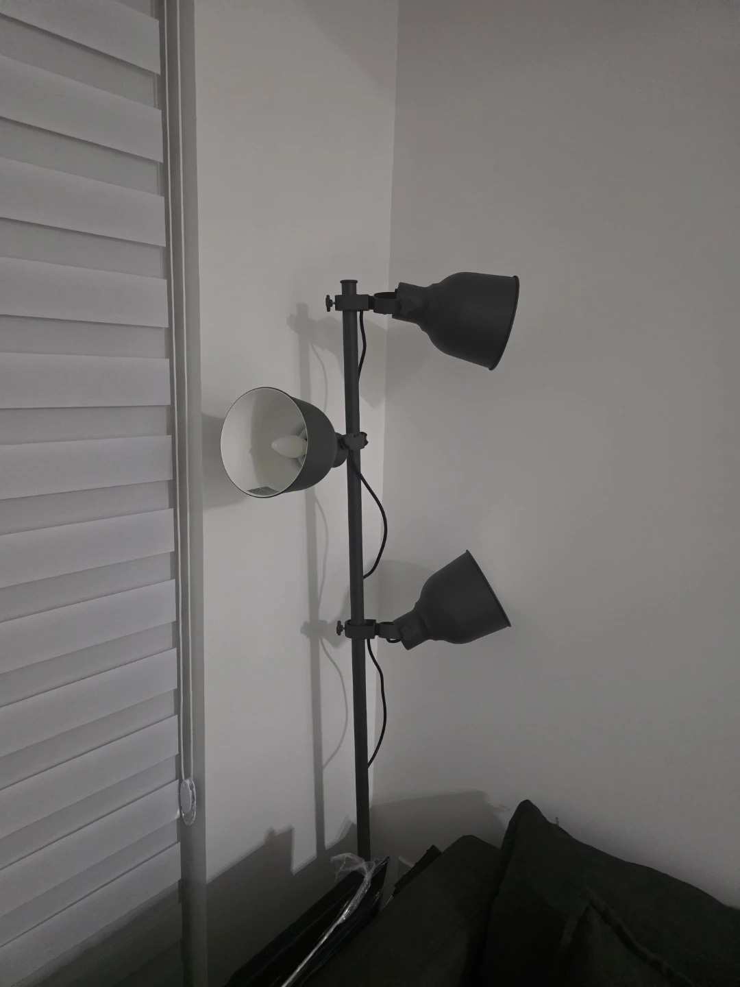 IKEA Hektar Floor Lamp - Dark Gray