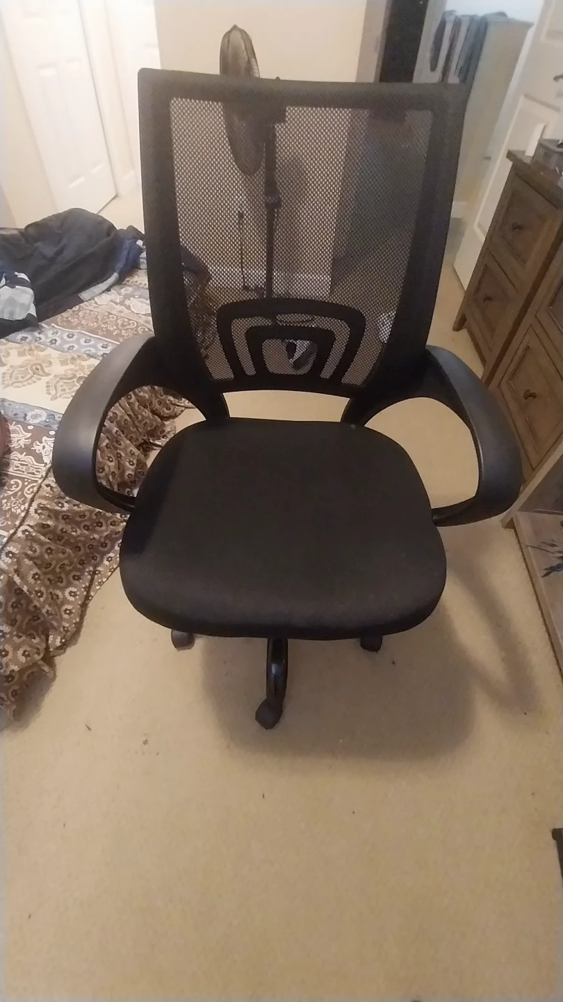 Black Mesh Office Chair - photo 2
