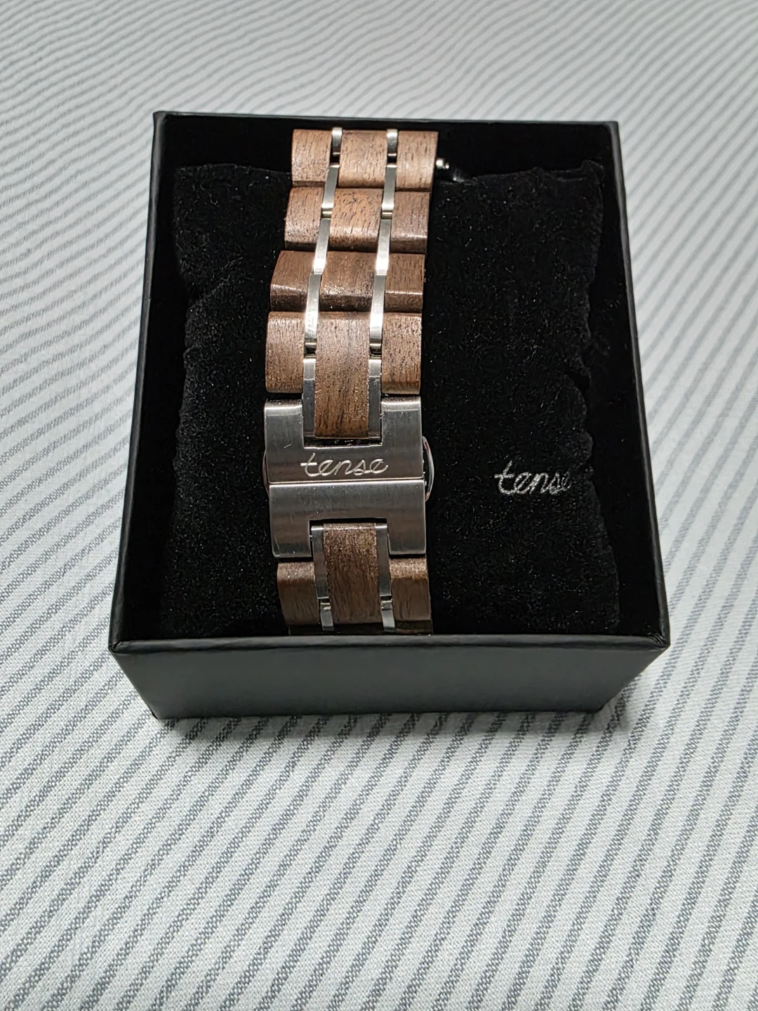 Apple Tense Wooden Watch Strap