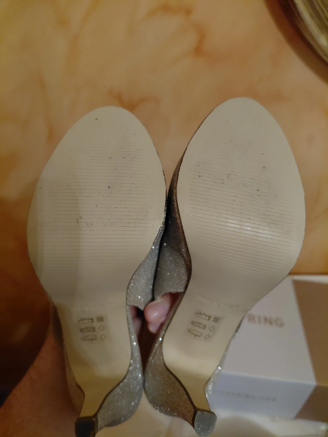Call It Spring Women's Silver Glitter Heels - photo 4