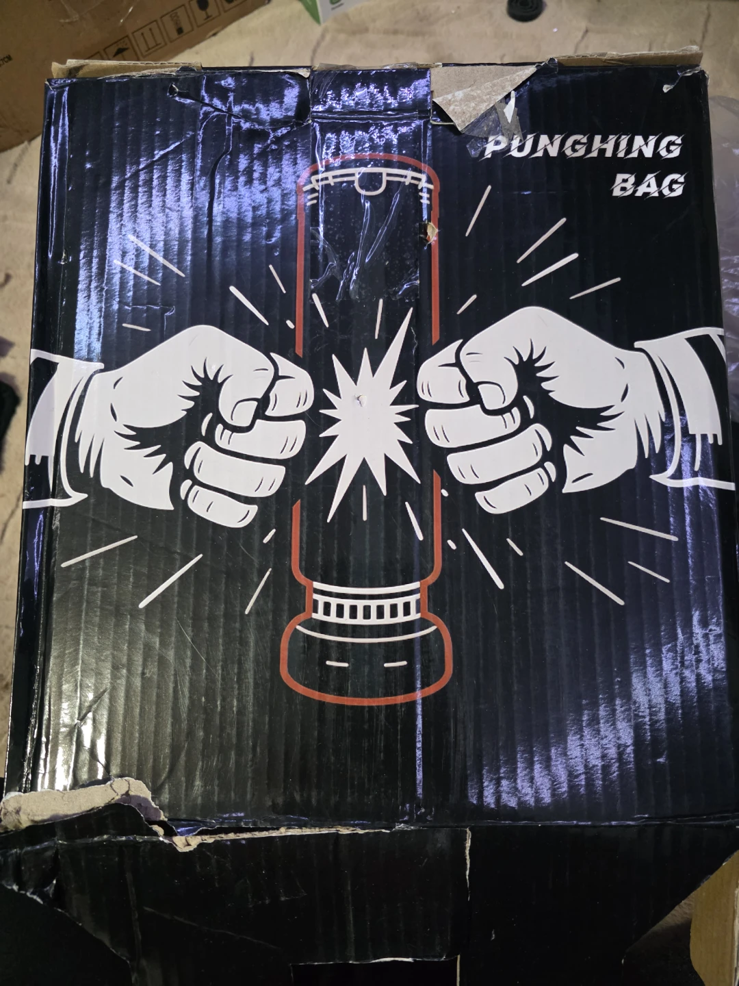 Punching Bag with Stand and Gloves - photo 2