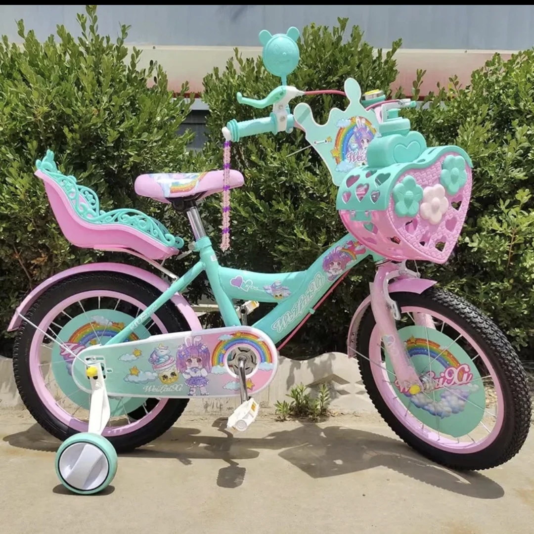 Kids' Bicycle with Training Wheels - photo 2