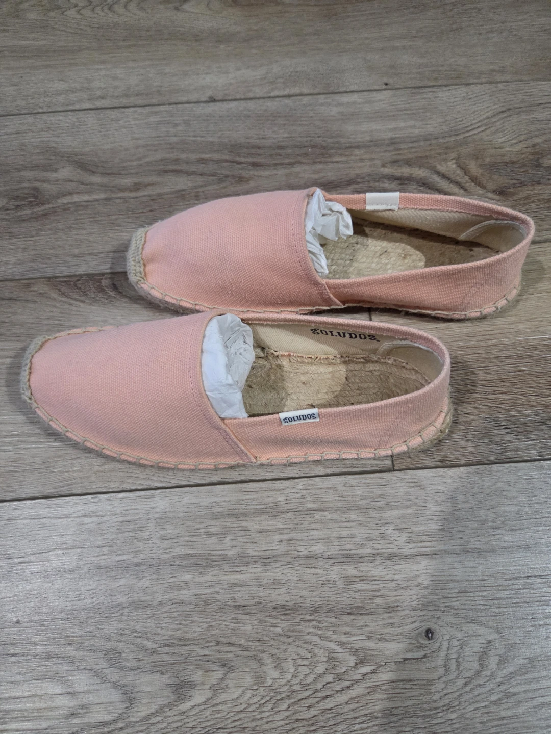 [Soludos] New Pink Espadrilles Flats - Size 7