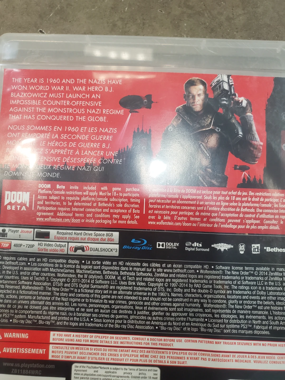 Wolfenstein: The New Order PS3 Game - photo 2