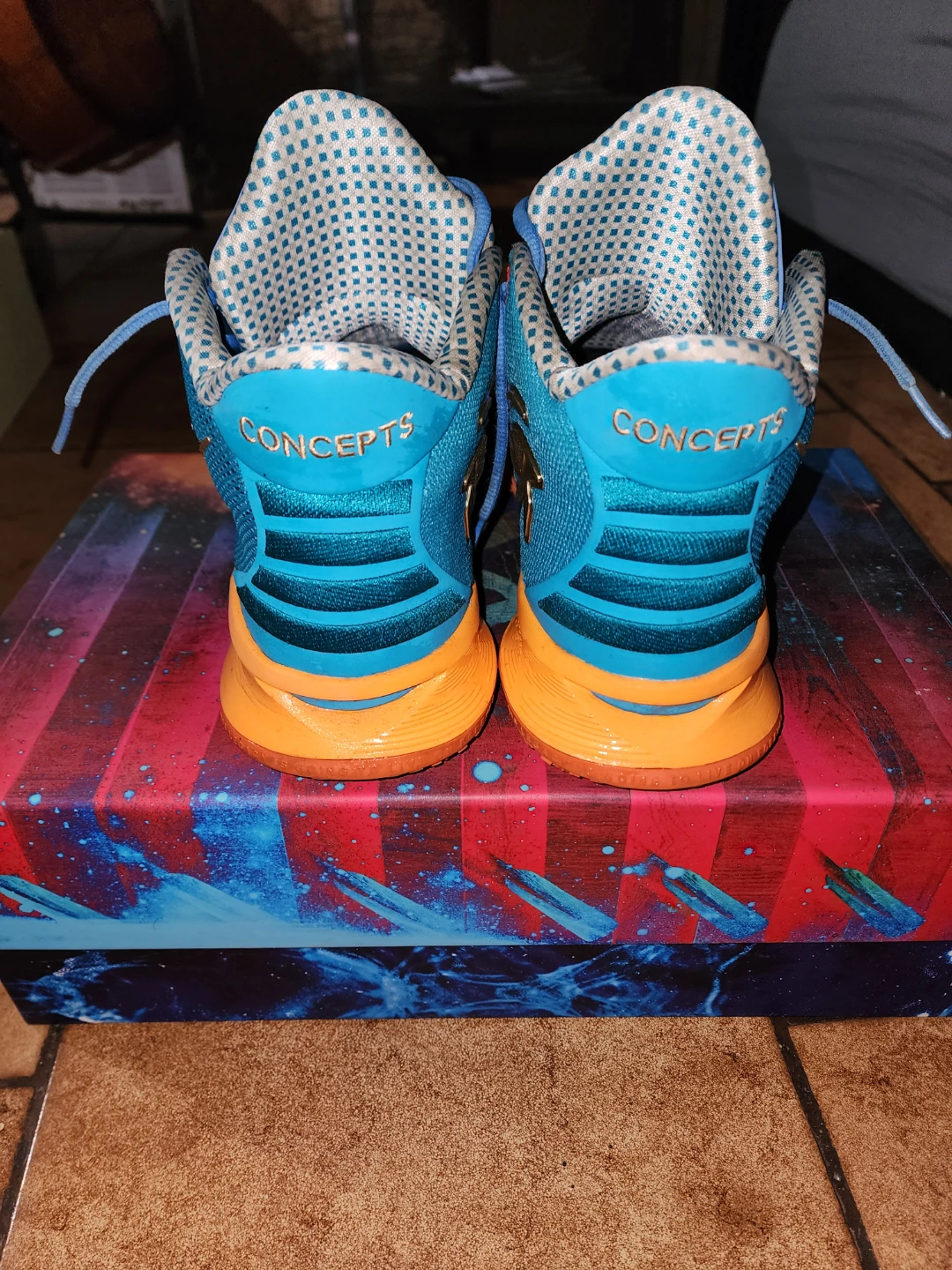 Nike Kyrie 7 Concepts Basketball Shoes - photo 3