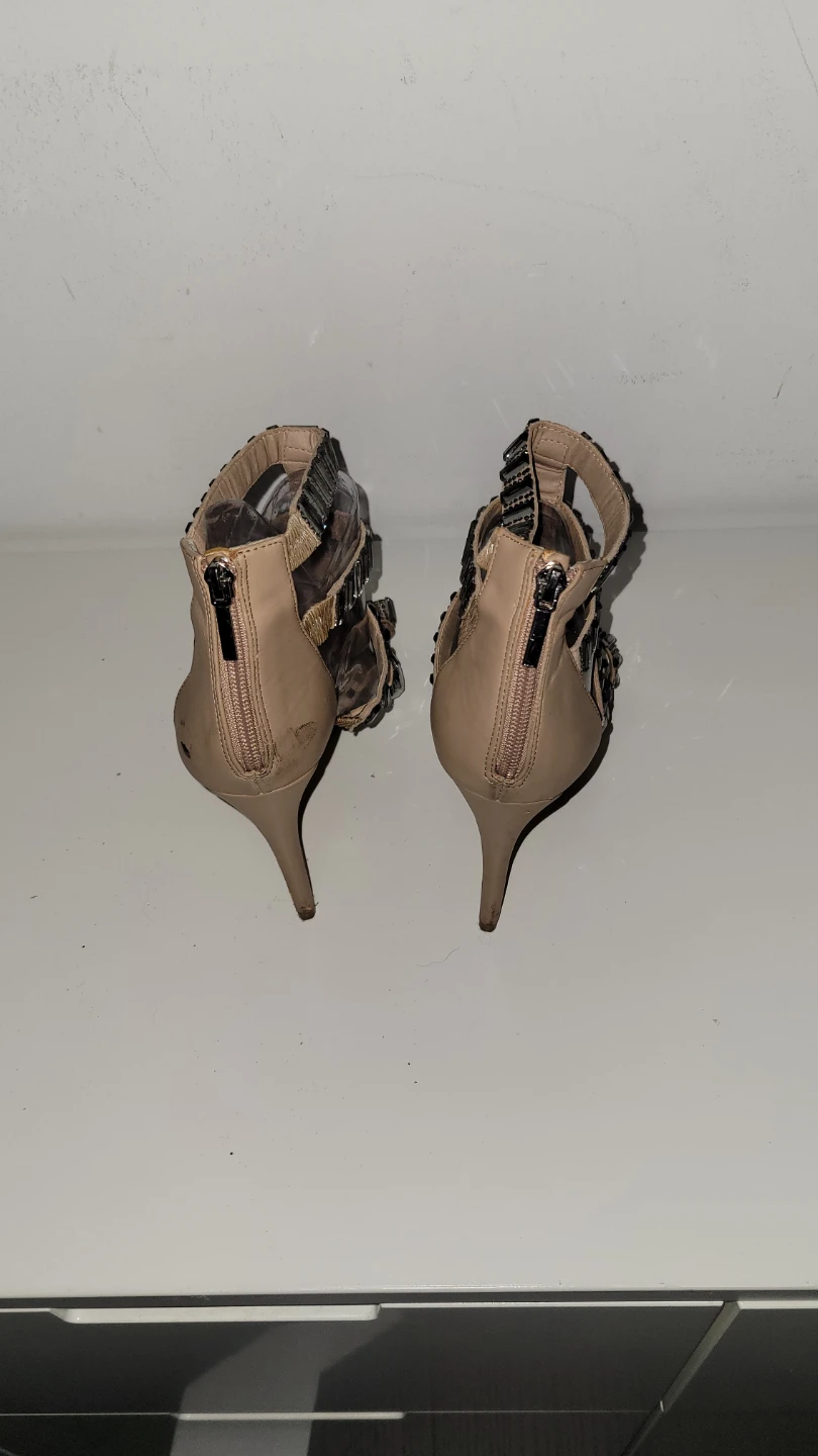 Steve Madden Strappy Embellished Heeled Sandals - photo 3