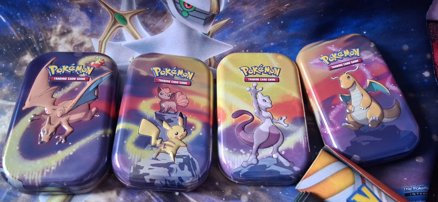 Pokémon Trading Card Game Tins and Playmats Bundle - photo 4