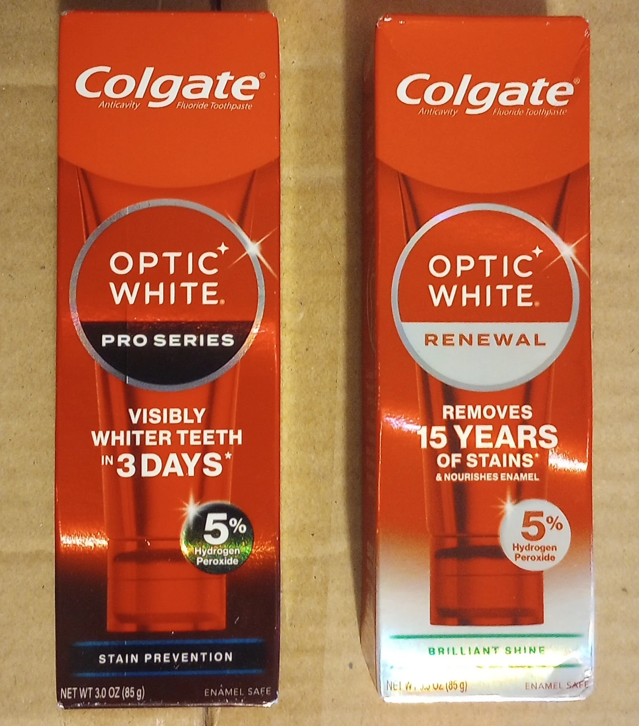 Colgate Optic White Pro Series/Renewal Toothpaste - 4 for $16 - photo 2