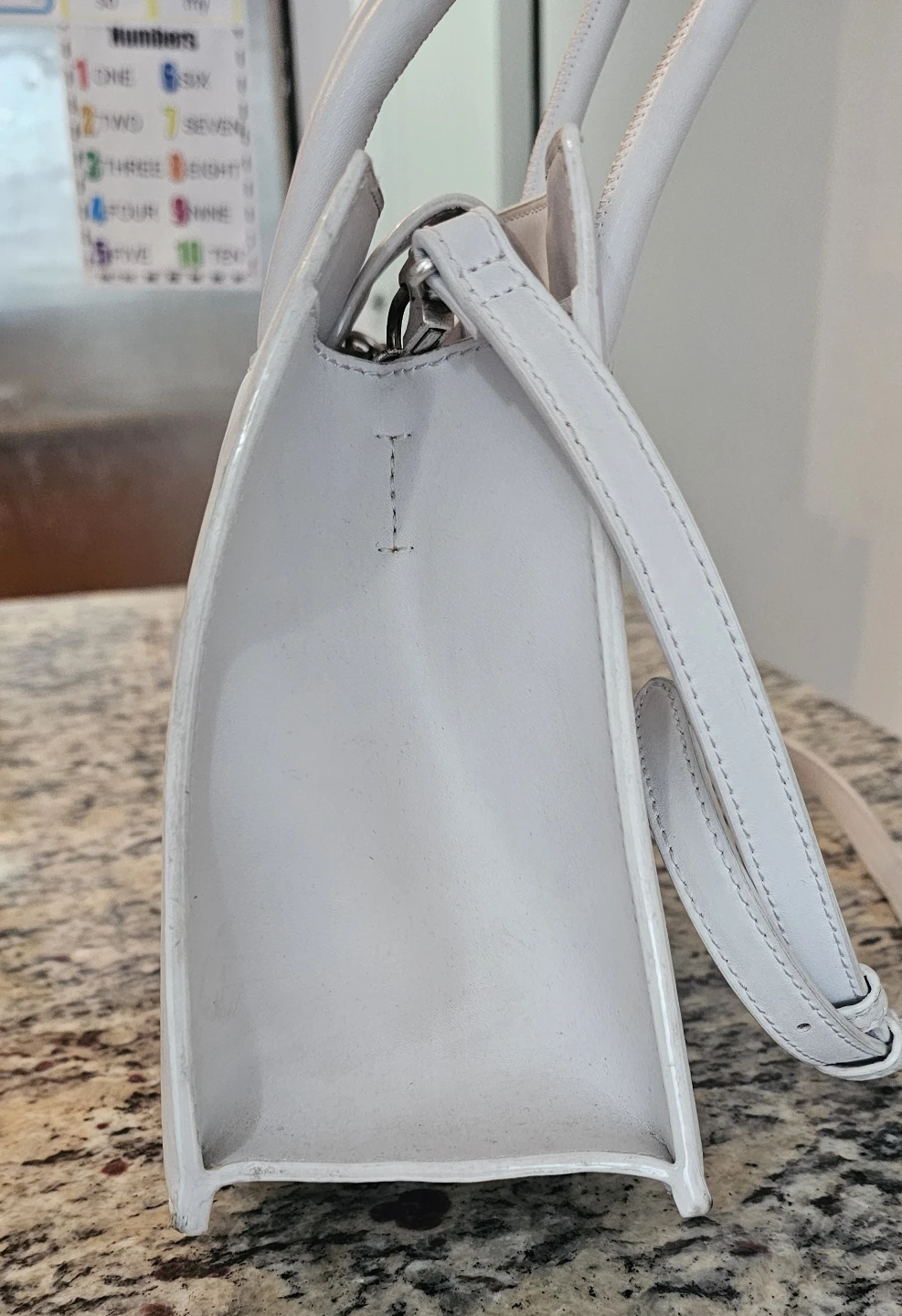 Charles & Keith White Tote Bag - photo 2