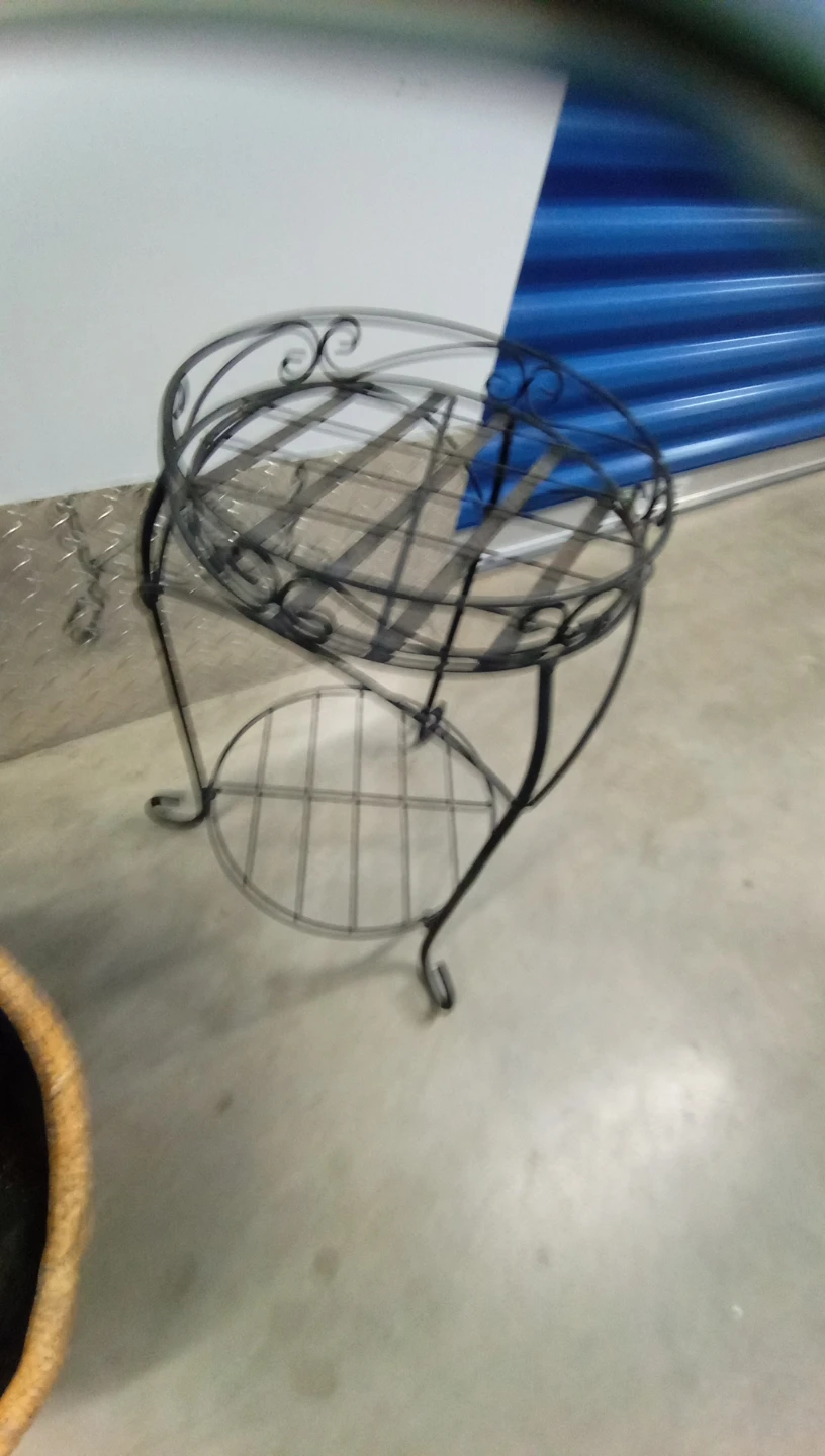 CLAY  Planter with Black Metal Stand - photo 4