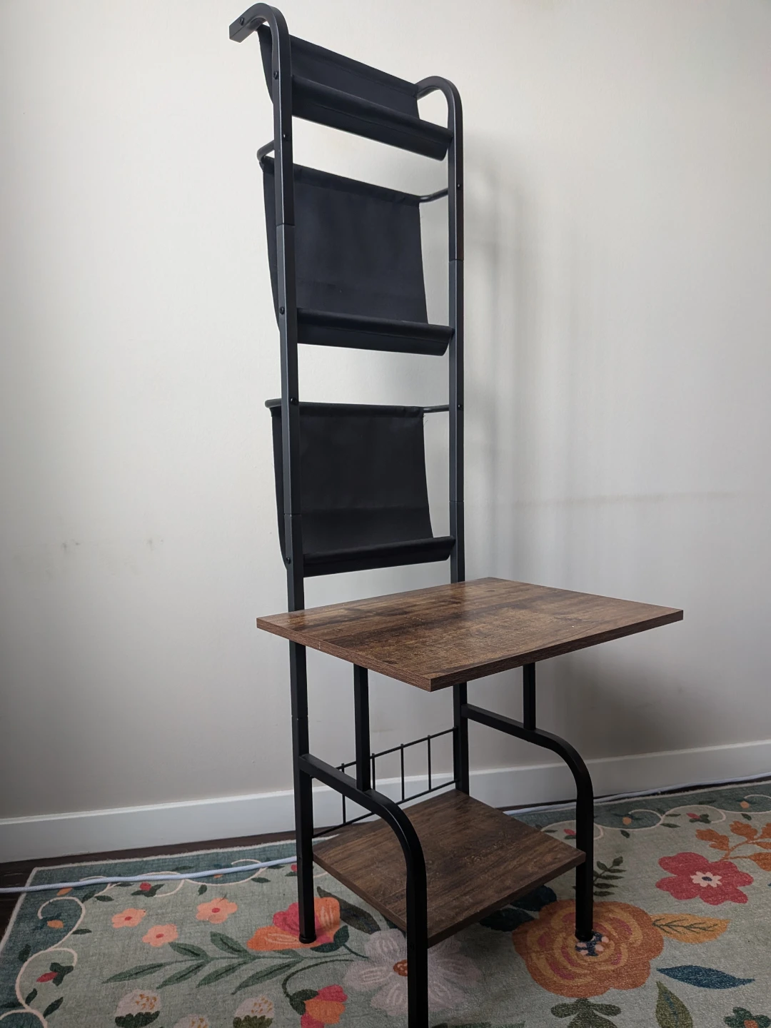 Record Player Stand with Vinyl Storage - photo 2