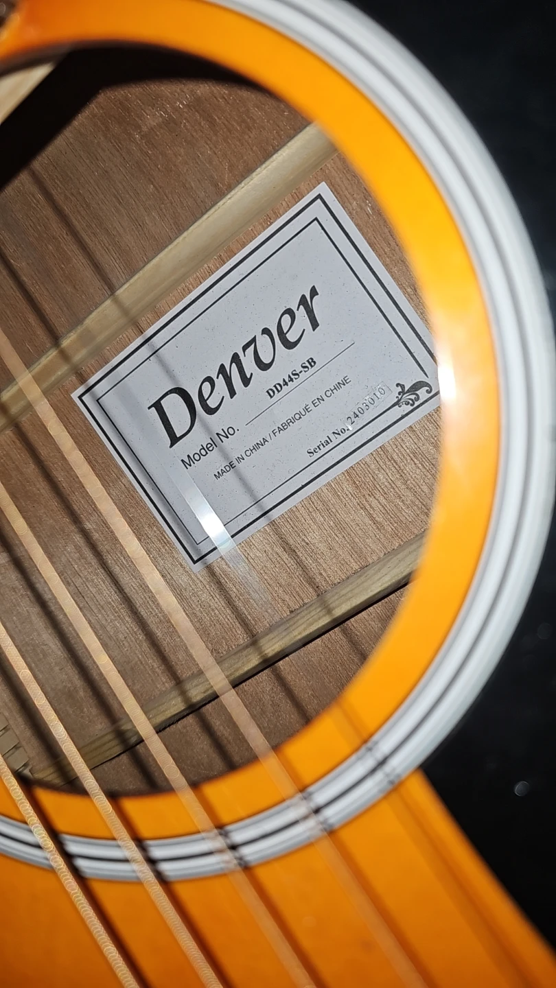 Denver Acoustic Guitar DD44S-SB - photo 3