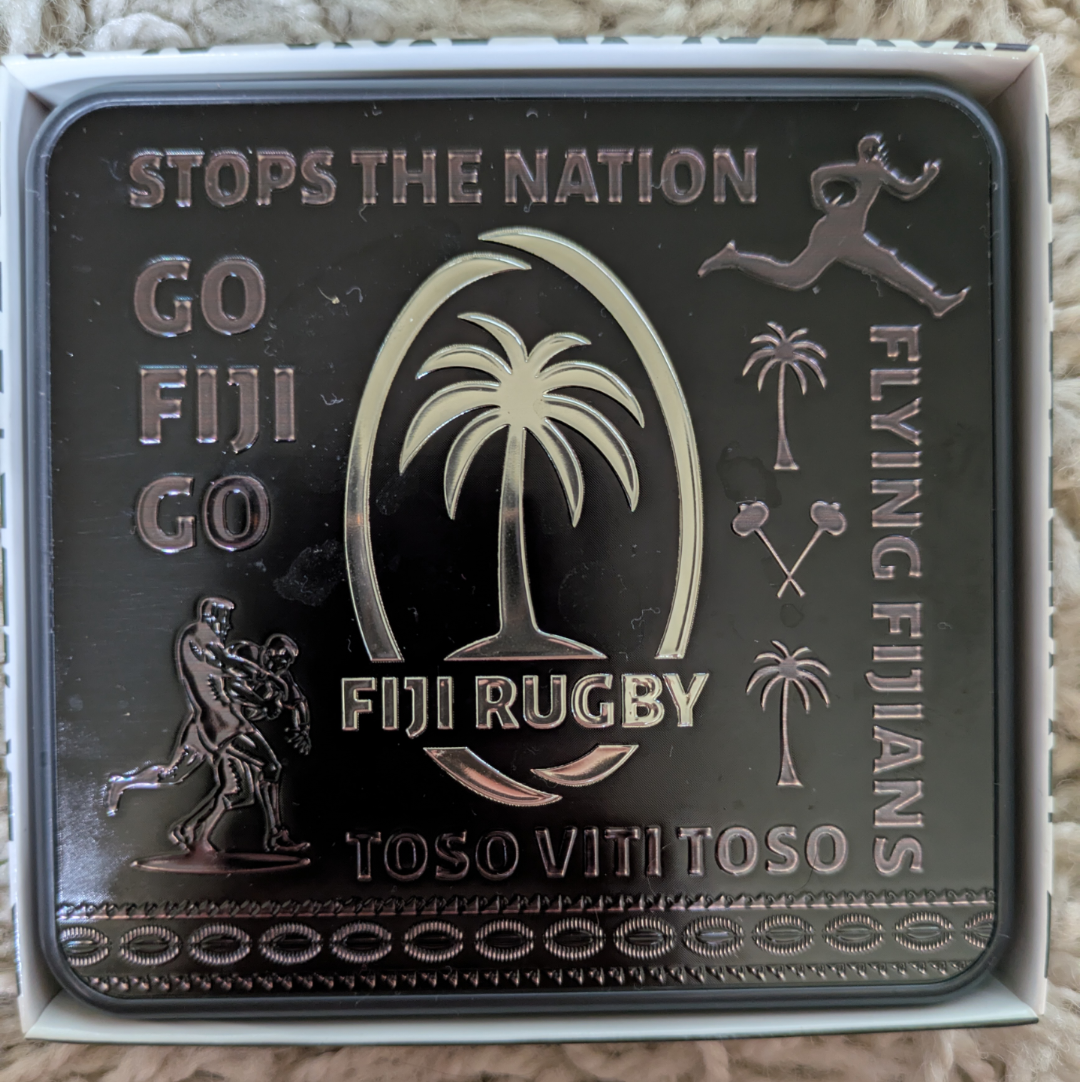BRAND NEW Fiji Rugby 6 coasters