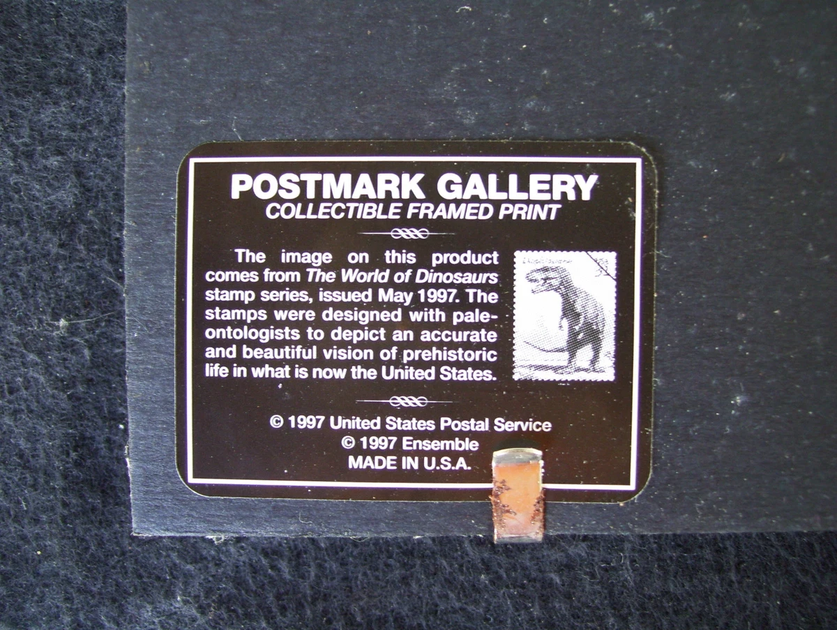 Postmark Gallery Collectible Framed Print - Dinosaurs - photo 2