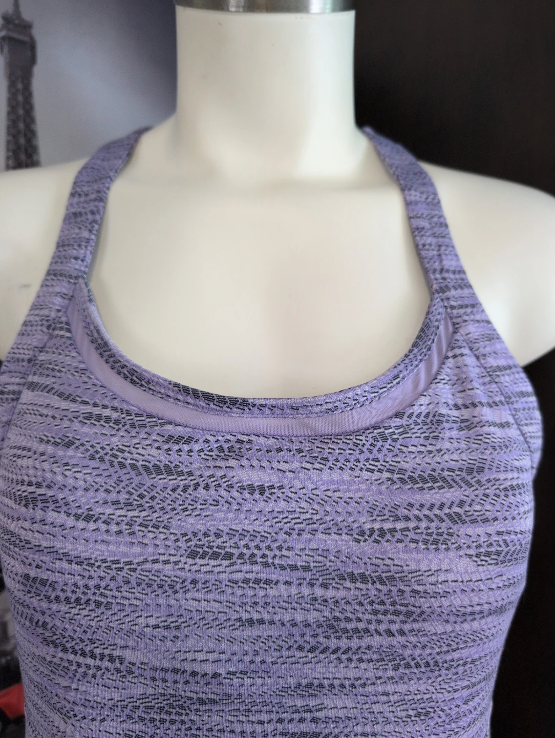 Mondetta Lavender Heathered Racerback Tennis Dress - photo 2