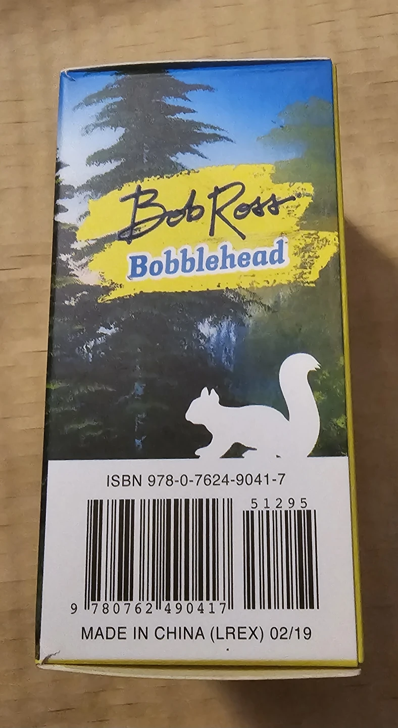 Bob Ross Bobblehead with Sound and Flipbook - photo 2