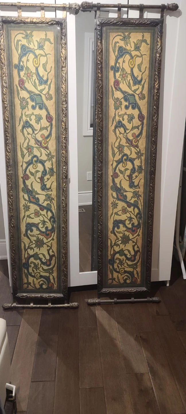Set of 2 Decorative Wall Art Panels