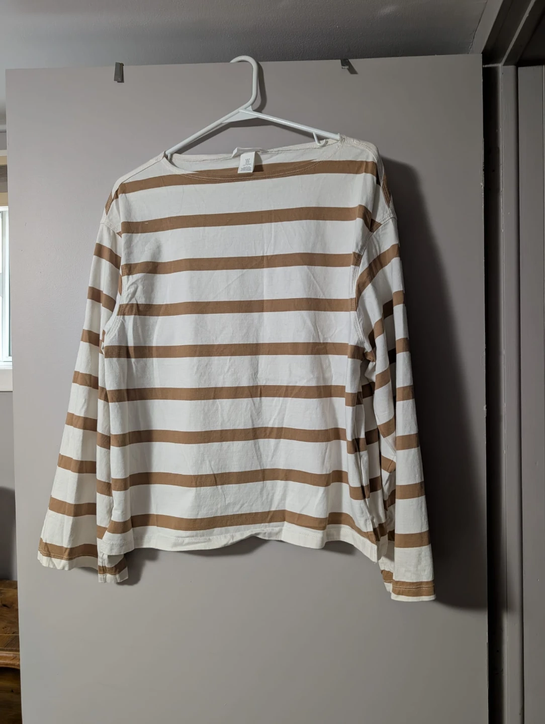H&M Striped Long Sleeve Shirt