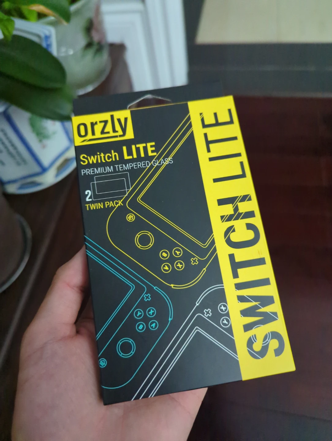 Orzly Nintendo Switch Lite Tempered Glass Screen Protector