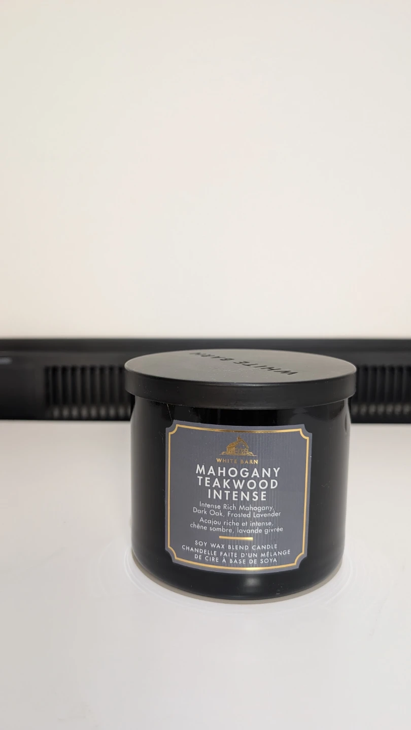 Bath & Body Works Mahogany Teakwood Intense 3-Wick Candle