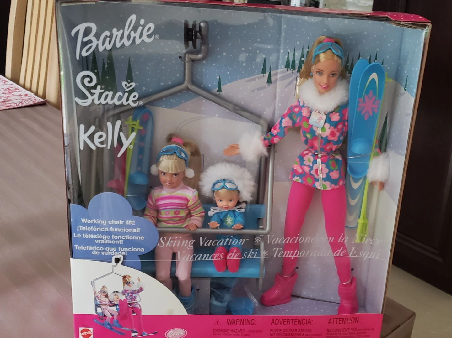 Barbie Stacie & Kelly Skiing Vacation Doll Set