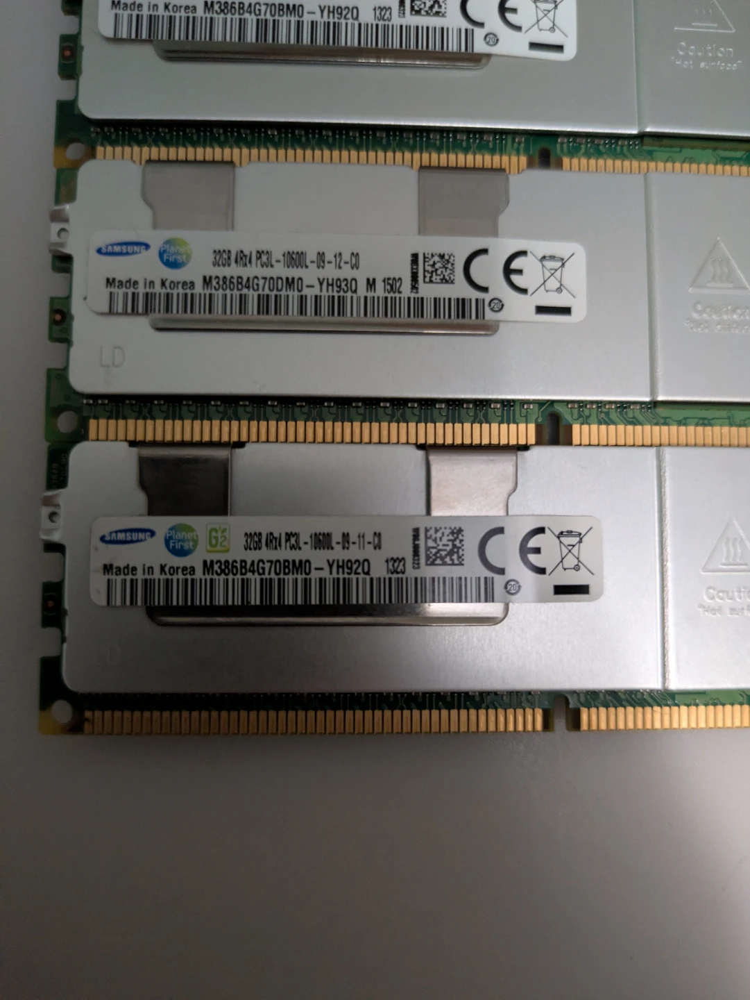 Samsung 32GB DDR3 ECC Server RAM – PC3-10600L (Low Voltage)