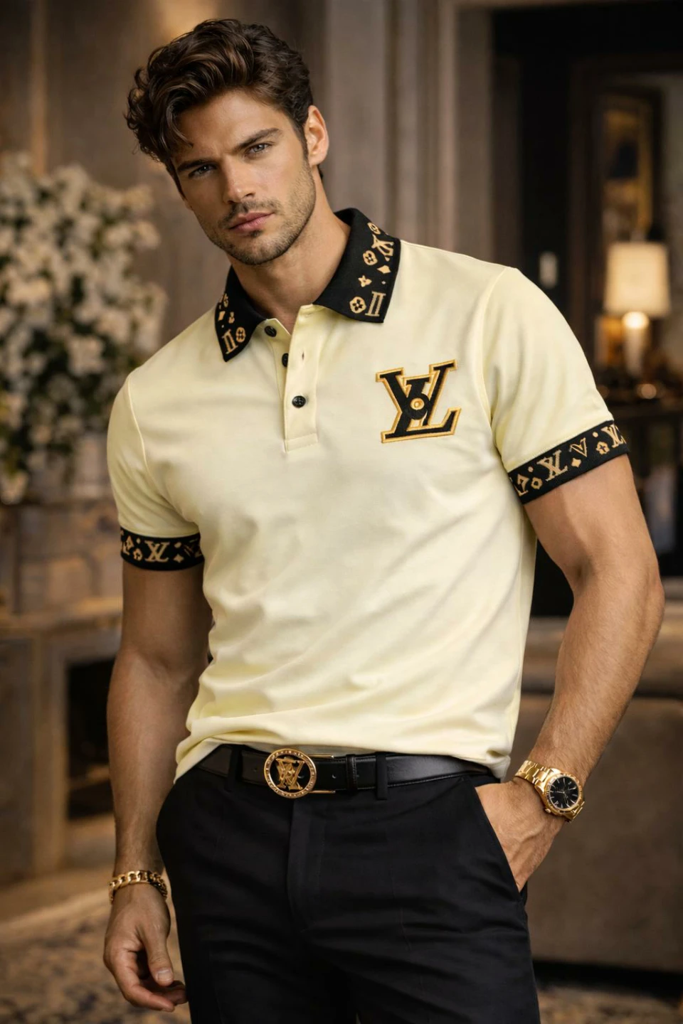 Louis Vuitton Monogram Polo Shirt size  L and XL - photo 3