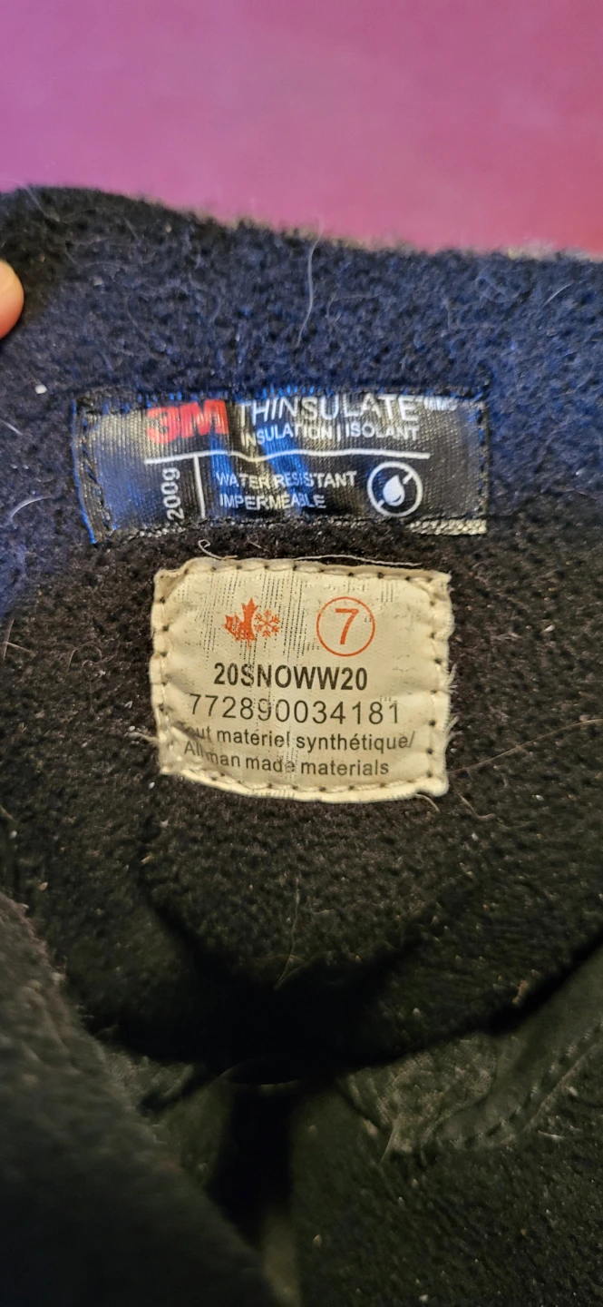 Canadians Women's Snow Boots Size 7 - photo 4